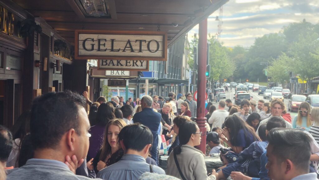 Mrs Ferg Gelateria.クイーンズタウンで一番おいしいと評されるジェラート