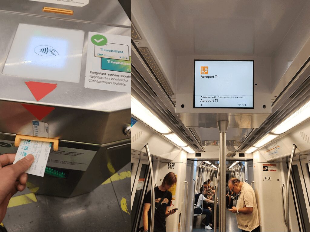 バルセロナ24時間乗り放題切符「T-dia」使い方と注意点ー電車・地下鉄の場合