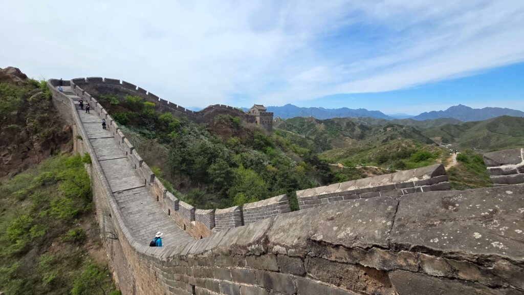 金山嶺長城（Jinshanling Great Wall）完全ガイド｜大金山楼付近・波打つようにうねる長城の曲線